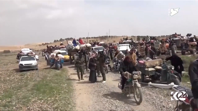 بالصور.. اهالي الطبقة يحبطون خطة لداعش ويلوذون بـ